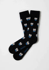 Chaussettes en coton - BeOwl Noir